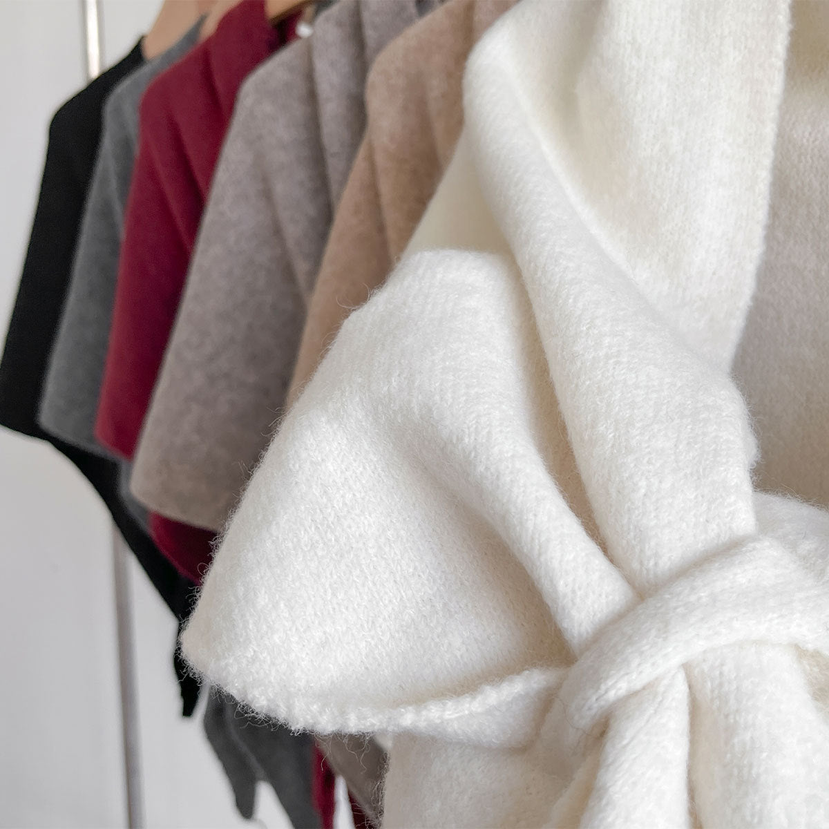 2026 New Women's Shawl, Knitted Shawls and Wrap Cardigan Cape Wool