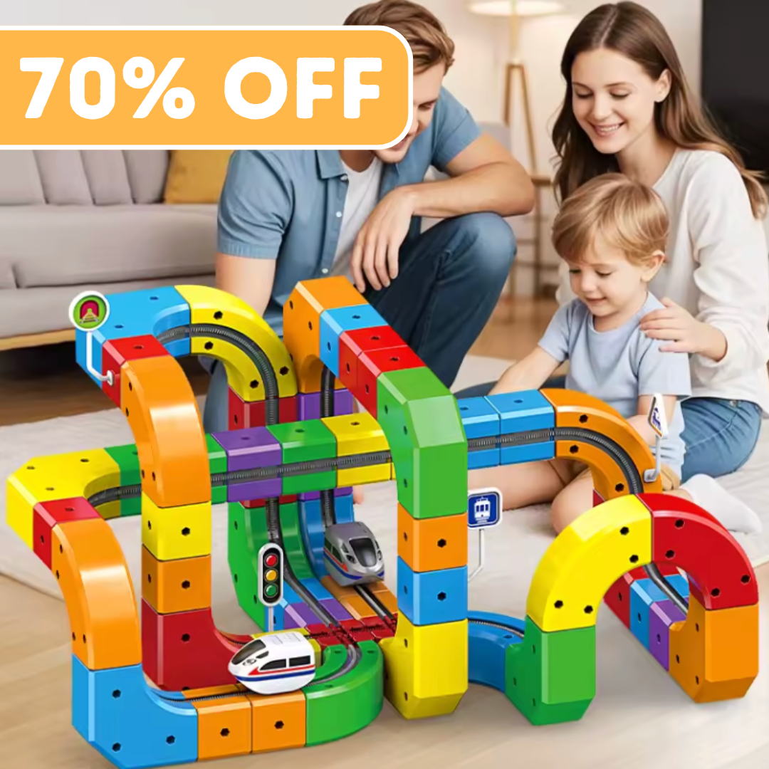 Mag Track Pro-Magnetic Electric Railway Builder(Limited Edition)