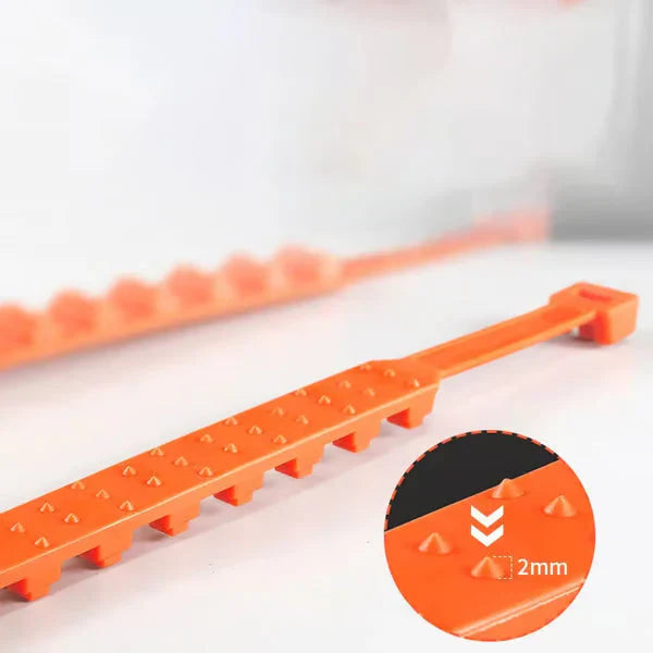 2025 Winter Hot Sale🔥Universal Reusable Anti-skid Polyethylene Tire Chains