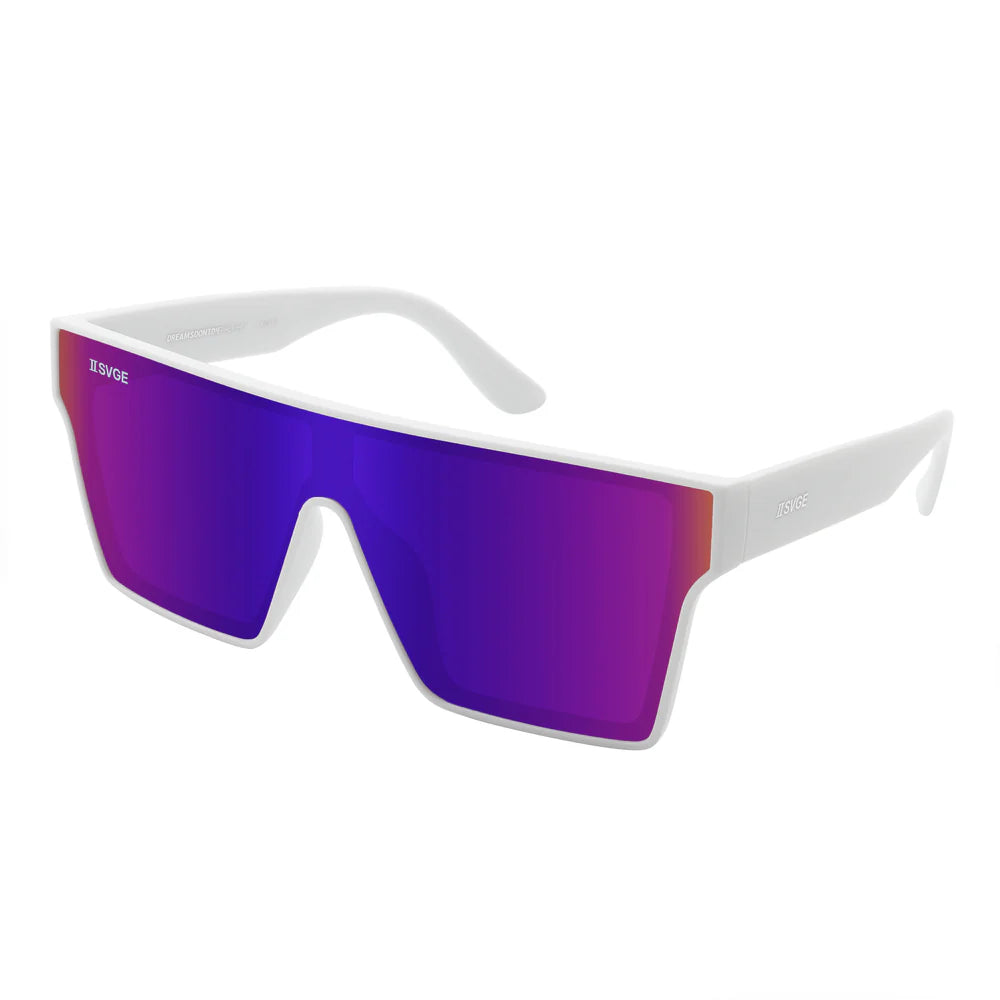 ICON White Bold Polarized Sunglasses