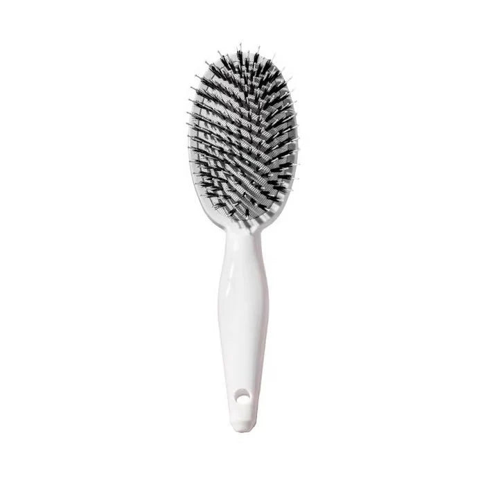 70% OFF Tonight Only ✨ Smoother, Stronger, Shinier Hair - Boar Bristle Brush with Nylon Bristles and Microsphere Massaging Tips