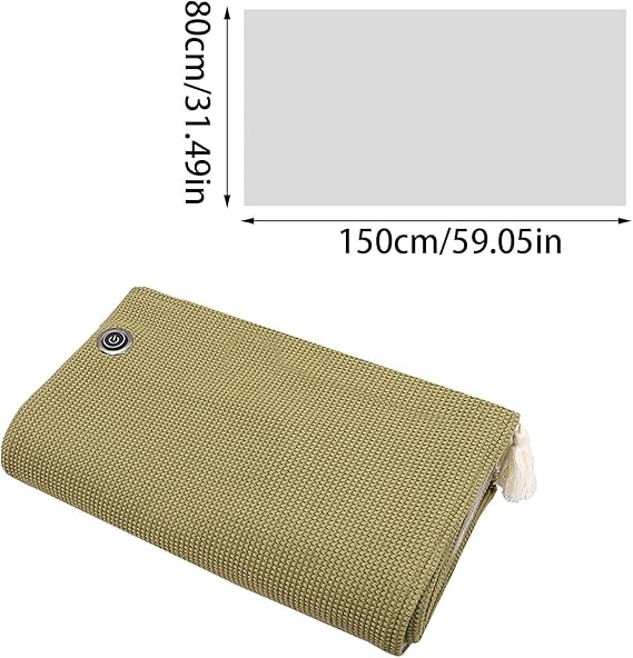 Heated Blanket-Heated Shawl Wraps , Soft Zipper Heating Shawl Wraps Poncho Blanket Hoodie,Warm Shawls Heating Scarf