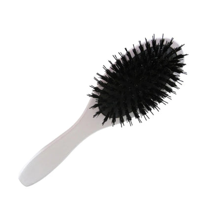 70% OFF Tonight Only ✨ Smoother, Stronger, Shinier Hair - Boar Bristle Brush with Nylon Bristles and Microsphere Massaging Tips