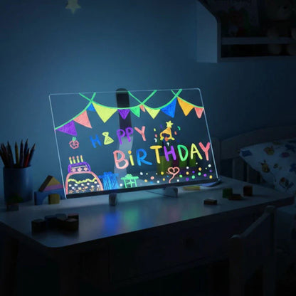 LED Glow Drawing Board