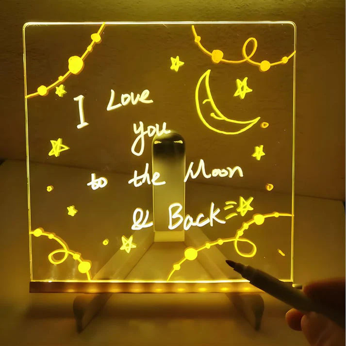 LED Glow Drawing Board