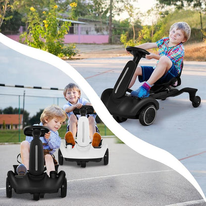 Electric Go-Kart for Kids, 360° Rotation