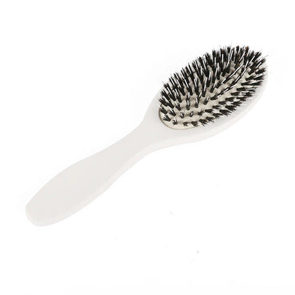 70% OFF Tonight Only ✨ Smoother, Stronger, Shinier Hair - Boar Bristle Brush with Nylon Bristles and Microsphere Massaging Tips