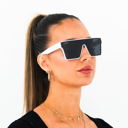 ICON White Bold Polarized Sunglasses