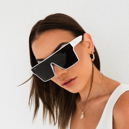 ICON White Bold Polarized Sunglasses